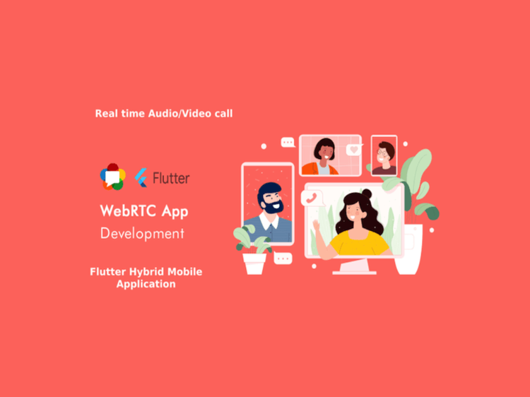 Implementing Flutter webRTC client and server - Cover Image